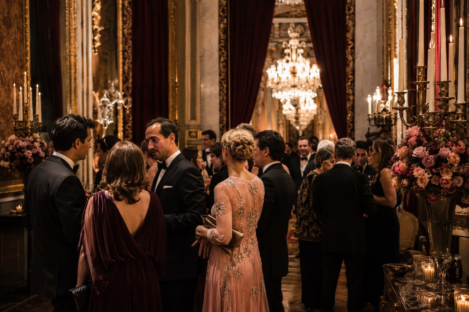 Evening event — temporary portfolio photograph