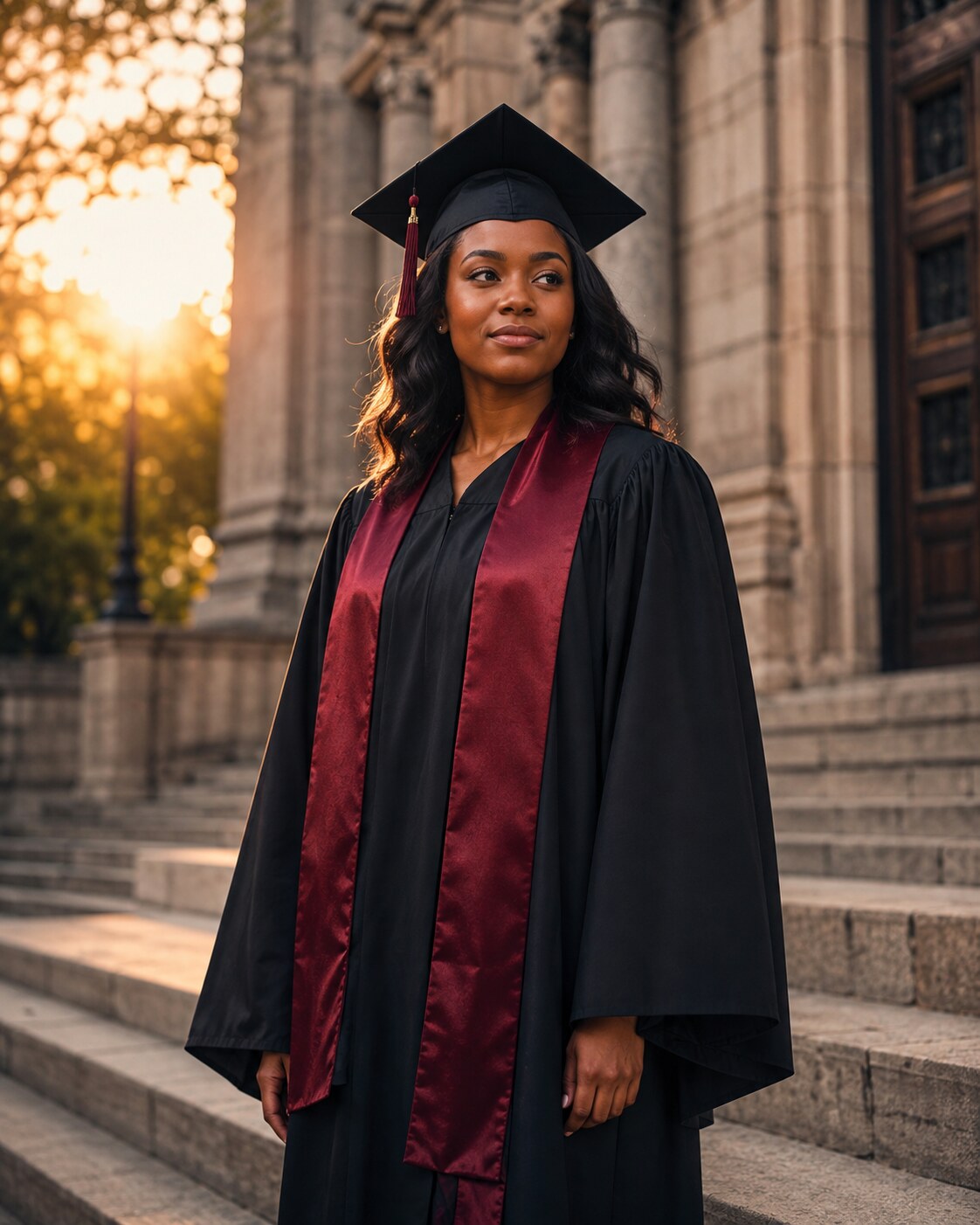 Graduation portrait — temporary portfolio photograph